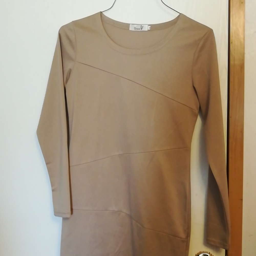 Tan dress